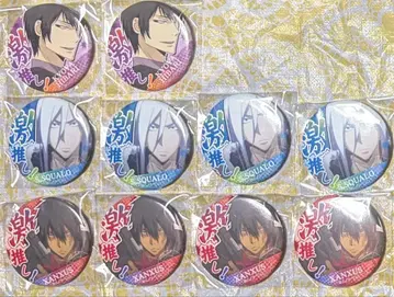 가정교사 히트맨 REBORN! 최애 캔뱃지 히바리 스쿠알로 XANXUS