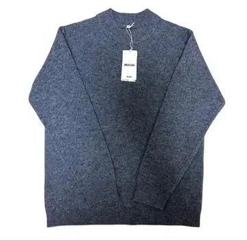 [ MUJI LABO ] 융모 울 모크넥 스웨터 신사 L 차콜 그레이