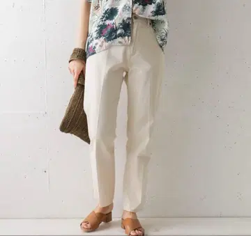 urban research 시착만 한 상품 아이보리 캐주얼 데님 팬츠