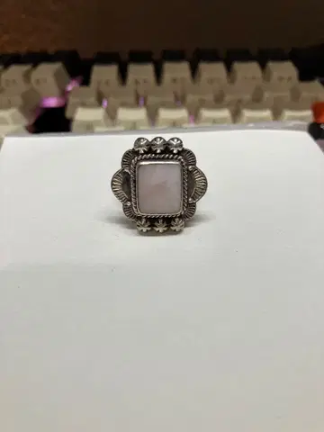 인디언 실버 반지