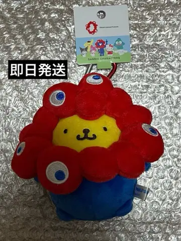 산리오 미야쿠미야쿠 폼폼푸딩 카라비너 포함 참