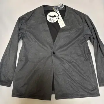 PAJAMA SUITS 그레이 노카라 자켓 M