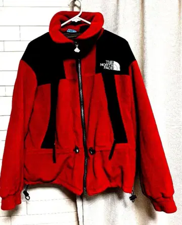 THE NORTH FACE 플리스 자켓 알마데이라 레드/블랙