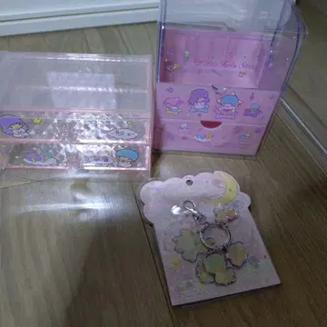 산리오 키키라라 체스트 키 3종 세트 미사용 새상품