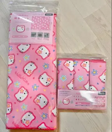 키티 흡수 매트 행주 극세사 3개 세트