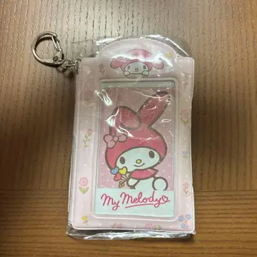 마이멜로디 카드 케이스 키링 포함
