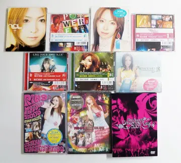 아이우치 리나 LIVE DVD 10장 세트와 당시 배포물 세트 단종