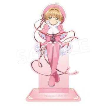 카드캡터 사쿠라 츠리비레 핑크 그라데이션 아크릴 스탠드 1