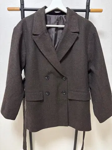 VIS 테일러드 자켓 허리 벨트 포함