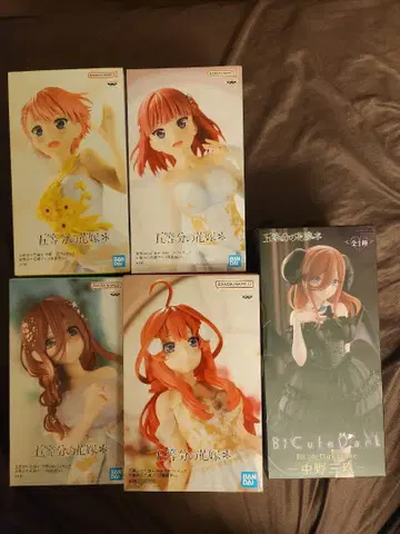 [ 5개 세트 ] 5등분의 신부 피규어