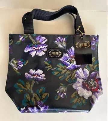 미사용 FEILER 페이러 포플린 샤논 미니백 꽃무늬 슈니르 직조