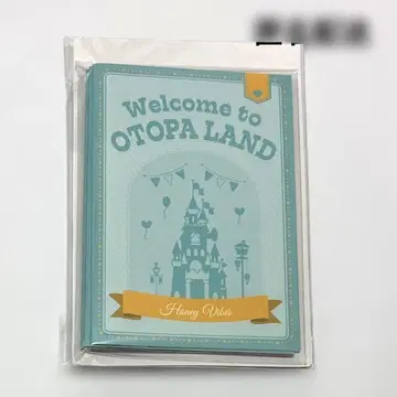 오토파 Honey Vibes 메시지 카드 & 아크릴 키링 세트