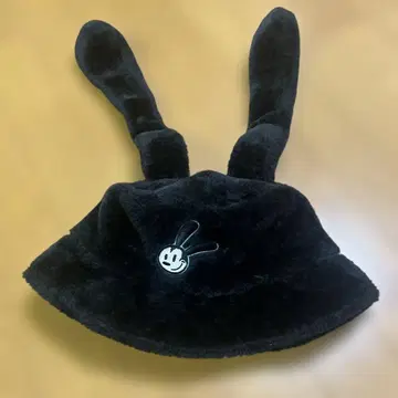 디즈니 리조트 오스왈드 모자 캡 겨울 복슬복슬 보들보들