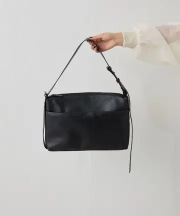 가죽 숄더백 블랙 2way
