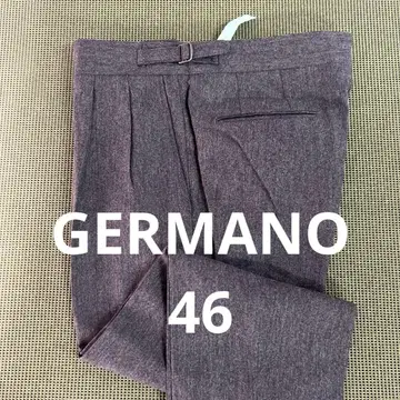 GERMANO 제르마노 사이드 조절 플란넬 슬랙스 46