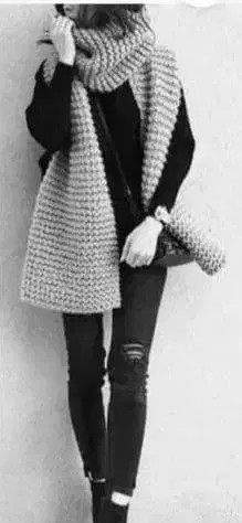 론 헤르만 초롱 머플러 카키 아이러브미스터미튼즈