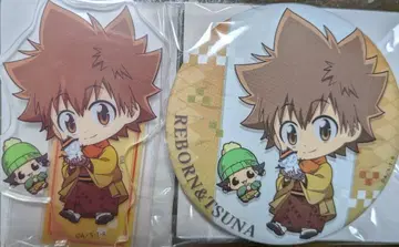 가정교사 히트맨 REBORN! 쿠라쿠지 아크릴 스탠드 캔뱃지 사와다