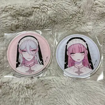 아크릴 코스터 2개