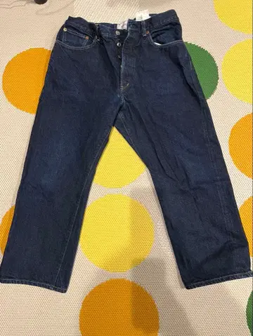 YAECA 2-13W 크롭 데님 팬츠 33