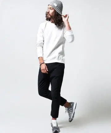 W29/Lee x 나노 유니버스 나노 유니버스 별주 컬러 앵클 팬츠