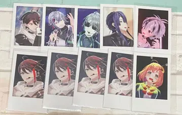 니지산지 가요제 폴라로이드풍 트레이딩 카드