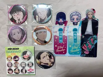 WIND BREAKER 백면상 캔뱃지 북마크 컬렉션