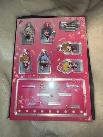 프로세카 스시로 콜라보 한정판 유닛 참 아크릴 스탠드 비비버스