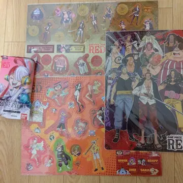 원피스 레드 카드 게임 & 굿즈 세트