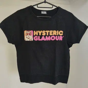 HYSTERIC GLAMOUR 블랙 T셔츠 반팔