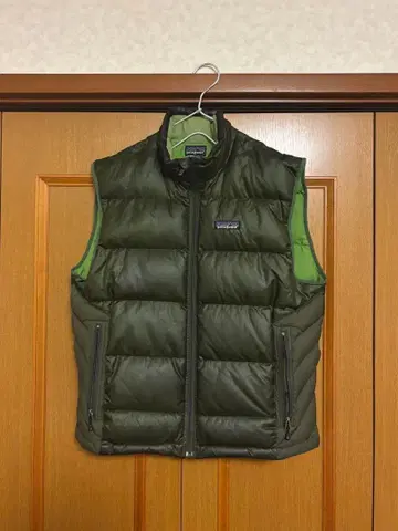 patagonia 인슐레이션 다운 베스트 구스다운 그린