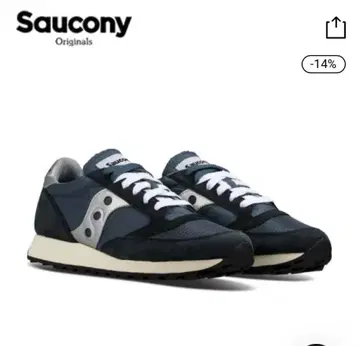새상품 Saucony Originals 네이비/그레이 스니커즈