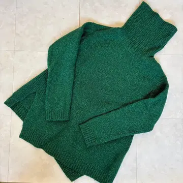 새상품급 DRAWER 드로어 캐시미어 울 터틀넥 니트 스웨터