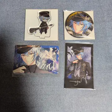 마호야쿠 6주년 캔뱃지 아크릴 스탠드 포토 카드 네로