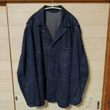 LANDS' END 다크 데님 커버올 XXL