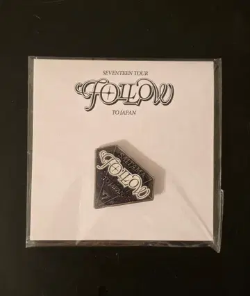 SEVENTEEN 세븐틴 FOLLOW PINS 사이타마 핀 배지