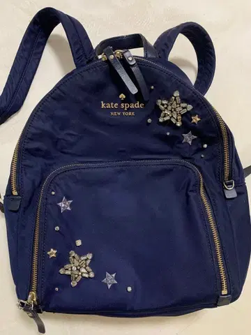 케이트 스페이드 네이비 백팩 밤하늘