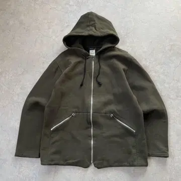 agnes b. 에네스베 후드티 풀 집업 하() 모양 지퍼