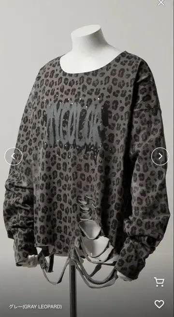 GRANCY (그랑시) 올 패턴 큐빅 그래픽 롱 T M