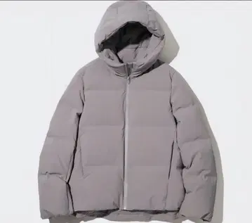[ 미사용 새상품 ] UNIQLO 심리스 다운 파카 GRAY 다운 90%