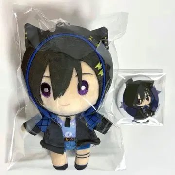 카나데 이즈루 봉제 인형 캔뱃지 홀로스타즈