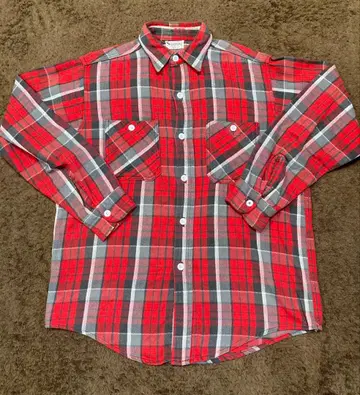 1960s hearthside 플란넬 셔츠