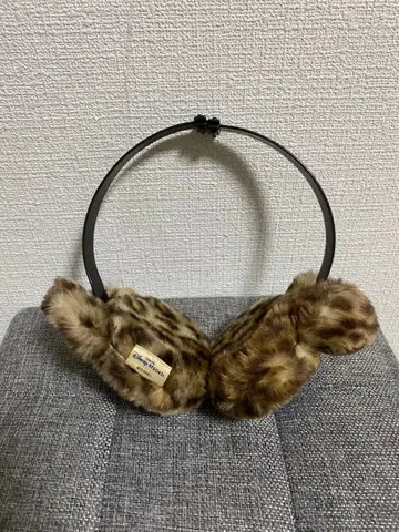 디즈니 디즈니 리조트 귀도리 귀마개 표범 무늬 레오파드 무늬 레어