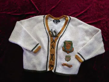 야마모토 간사이 얼굴 택 kansai Vintage 레어 스웨터 스쿨