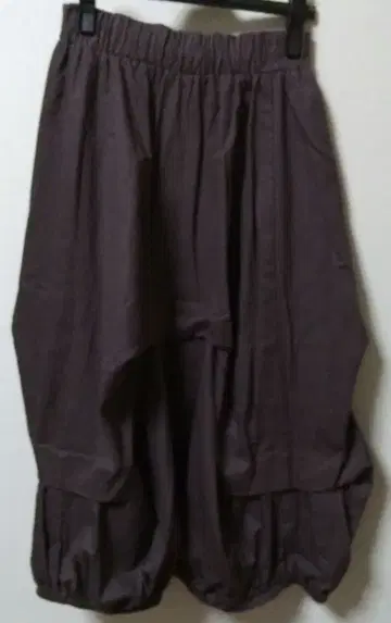 cawaii 변형 롱 스커트 차콜 그레이