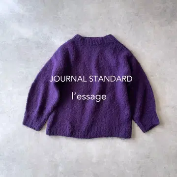 JOURNAL STANDARD l'essage 볼륨 슬리브 니트