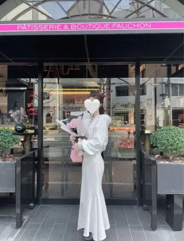 Lumignon 반짝반짝 비쥬 머메이드 셋업 스커트만