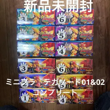 미개봉 새상품 미니프라 테가소드 01 & 02 컴플리트