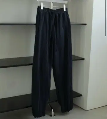 anuke  네이비 Drawstring Sweat Pants