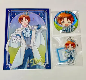 헤타리아 아모카페 북이 캔뱃지 아크릴 스탠드 포스카