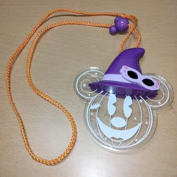 미키 할로윈 빛나는 펜던트
